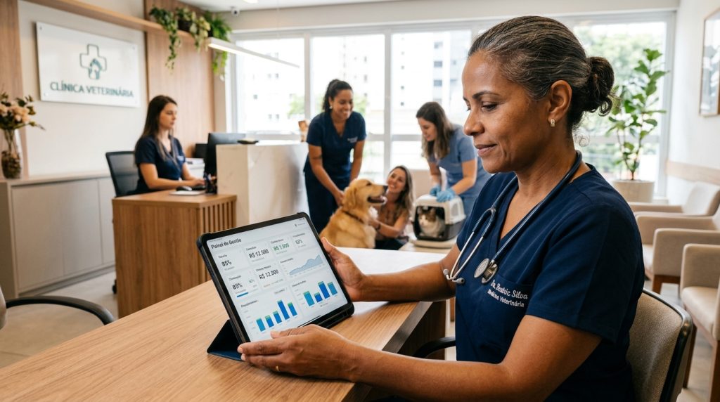 gestão de clínica veterinária