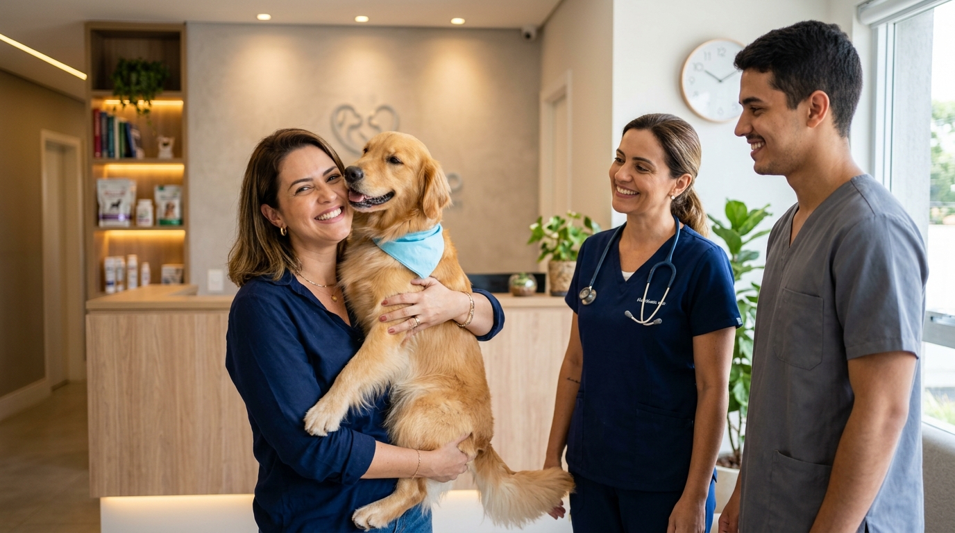 atendimento ao cliente veterinário excelência