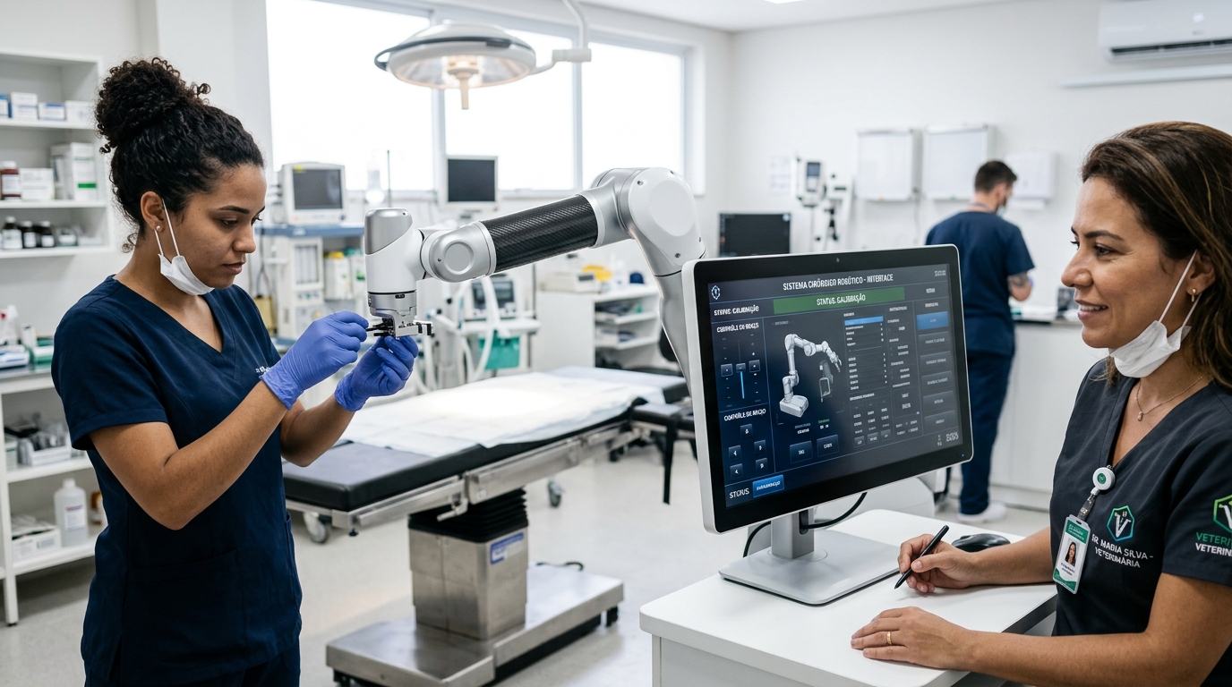 inovação tecnológica clínica veterinária