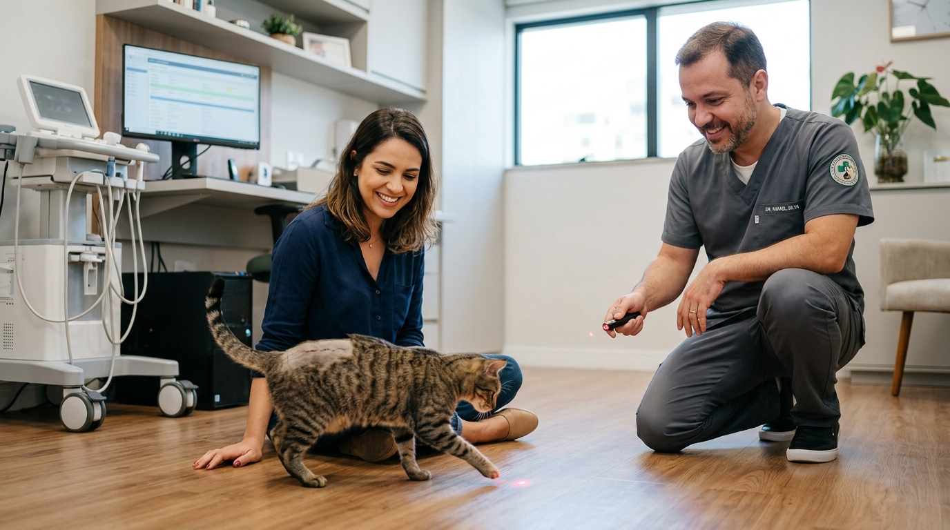 inovação tecnológica clínica veterinária